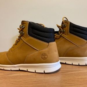 timberland men's graydon memory foam water resistant sneaker boot